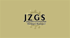 Desktop Screenshot of gewerbeschule-ueberlingen.de